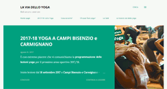 Desktop Screenshot of laviadelloyoga.blogspot.com