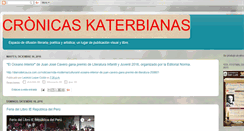 Desktop Screenshot of cronicaskaterbianas.blogspot.com