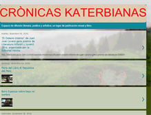 Tablet Screenshot of cronicaskaterbianas.blogspot.com