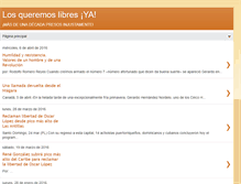 Tablet Screenshot of losqueremoslibres.blogspot.com