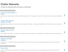 Tablet Screenshot of chollornetworks.blogspot.com