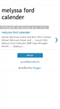 Mobile Screenshot of melyssafordcalender.blogspot.com