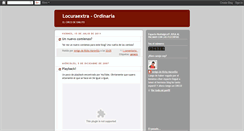 Desktop Screenshot of locuraextra-ordinaria.blogspot.com