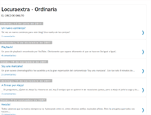 Tablet Screenshot of locuraextra-ordinaria.blogspot.com