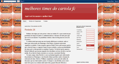 Desktop Screenshot of melhorestimesdocartolafc.blogspot.com
