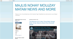 Desktop Screenshot of majlisomatam.blogspot.com