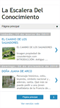 Mobile Screenshot of laescaleradelconocimiento.blogspot.com