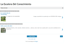 Tablet Screenshot of laescaleradelconocimiento.blogspot.com