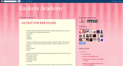 Desktop Screenshot of bankersacademypalakkad.blogspot.com