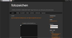 Desktop Screenshot of fotozeichen.blogspot.com