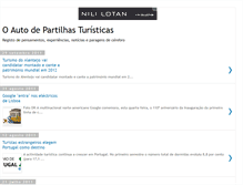 Tablet Screenshot of oautodepartilhasturisticas.blogspot.com