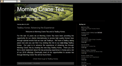 Desktop Screenshot of morningcranetea.blogspot.com