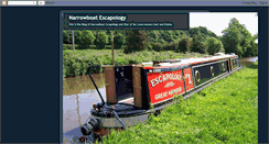 Desktop Screenshot of narrowboatescapology.blogspot.com