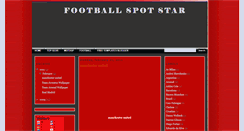 Desktop Screenshot of footballspot-star.blogspot.com