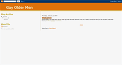 Desktop Screenshot of gayoldermen.blogspot.com