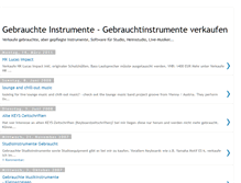 Tablet Screenshot of gebraucht-instrumente.blogspot.com