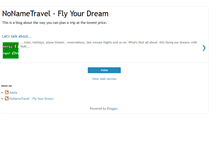 Tablet Screenshot of fly-your-dream.blogspot.com