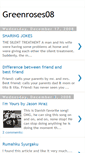 Mobile Screenshot of greenroses08.blogspot.com