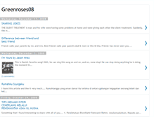 Tablet Screenshot of greenroses08.blogspot.com