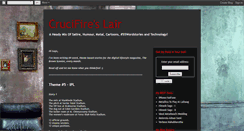 Desktop Screenshot of crucifirex.blogspot.com