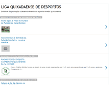 Tablet Screenshot of ligaquixadaensededesportos.blogspot.com