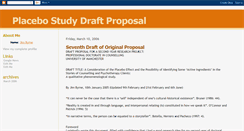 Desktop Screenshot of draftproposal7.blogspot.com