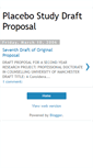 Mobile Screenshot of draftproposal7.blogspot.com