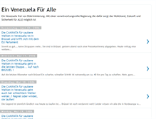 Tablet Screenshot of einvenezuela.blogspot.com