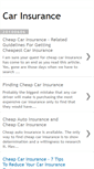 Mobile Screenshot of car-insc.blogspot.com