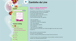 Desktop Screenshot of cantinhobyline.blogspot.com