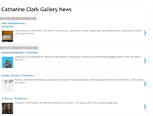 Tablet Screenshot of cclarkgallery.blogspot.com