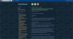 Desktop Screenshot of clubetabanka.blogspot.com
