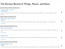 Tablet Screenshot of deviousrecord.blogspot.com