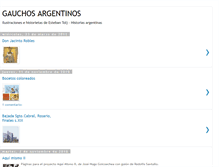 Tablet Screenshot of gauchos-argentinos.blogspot.com