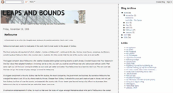 Desktop Screenshot of leapsbounds.blogspot.com
