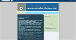 Desktop Screenshot of cienciassociales2020.blogspot.com