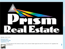 Tablet Screenshot of prismrealestate.blogspot.com