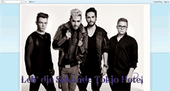 Desktop Screenshot of lebdiesekunde-tokiohotel.blogspot.com