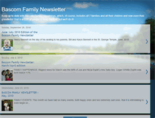 Tablet Screenshot of bascomnewsletter.blogspot.com
