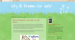 Desktop Screenshot of cityofdreams-forgirls.blogspot.com