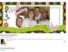 Tablet Screenshot of christinchristi.blogspot.com