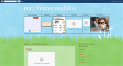 Desktop Screenshot of matilinaresmodulo2.blogspot.com