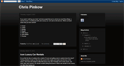 Desktop Screenshot of chrispinkow.blogspot.com