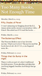 Mobile Screenshot of 2manybooks-notenoughtime.blogspot.com