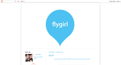 Desktop Screenshot of flygirldesign.blogspot.com