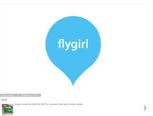 Tablet Screenshot of flygirldesign.blogspot.com