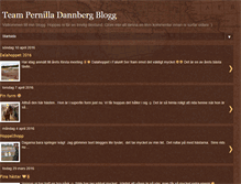 Tablet Screenshot of pernilladannberg.blogspot.com