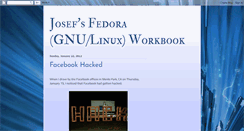 Desktop Screenshot of fedoraworkbook.blogspot.com