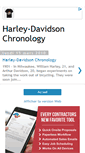 Mobile Screenshot of harley-chronology.blogspot.com