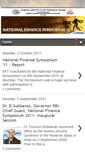 Mobile Screenshot of iift-nationalfinancesymposium2011.blogspot.com